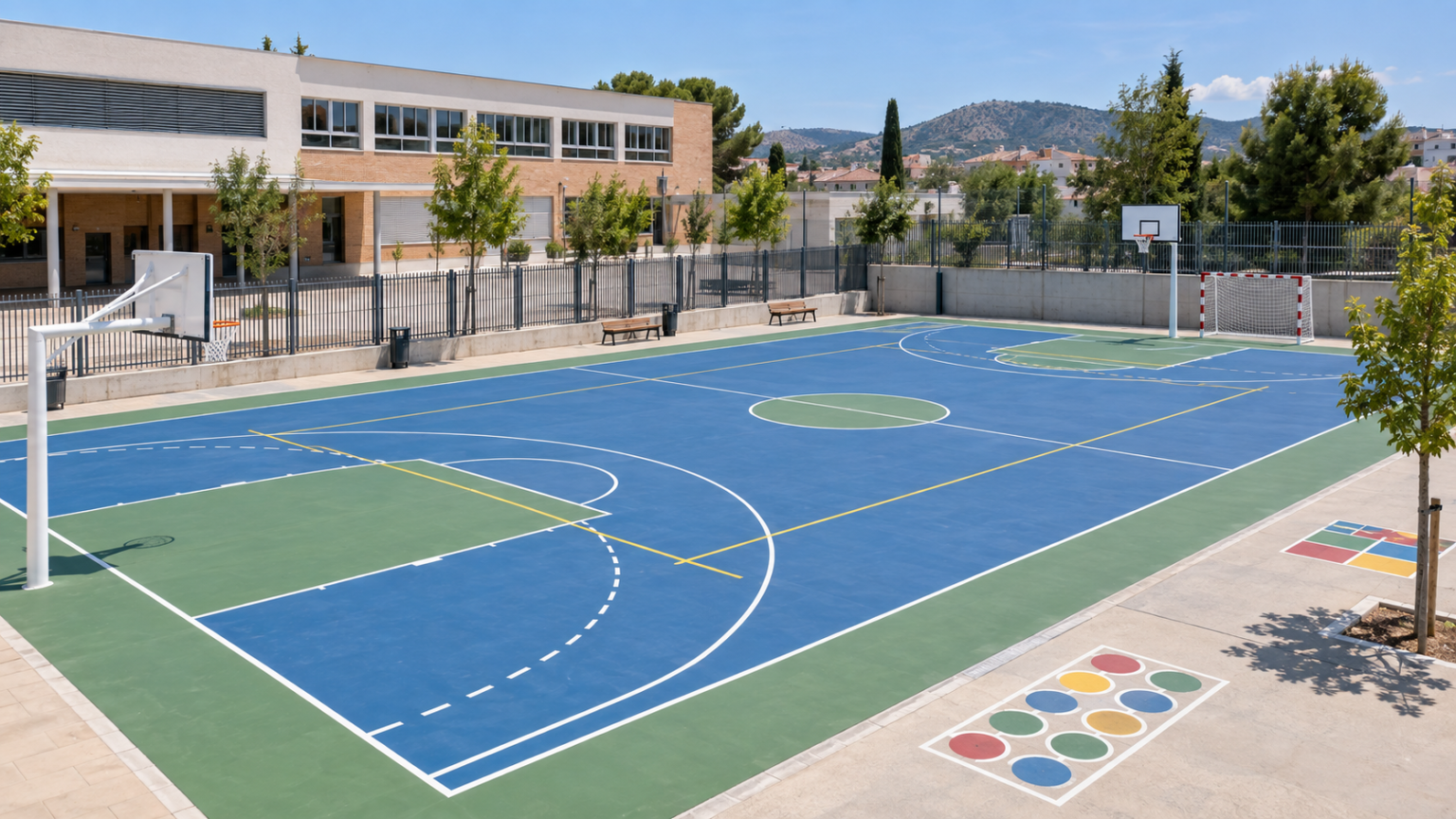Instalaciones deportivas para colegios