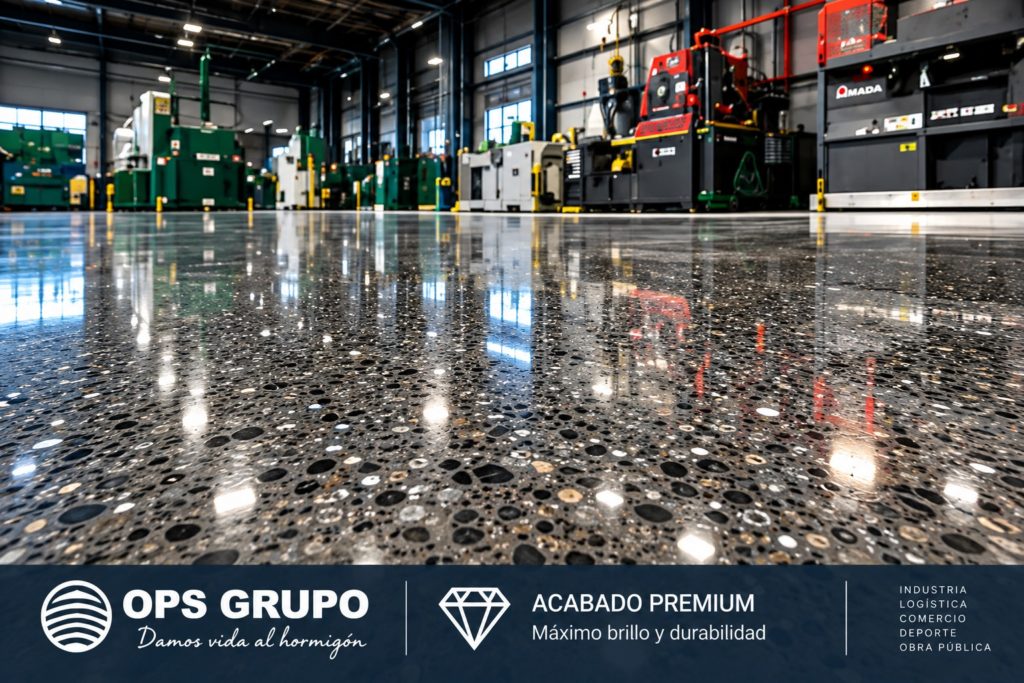 Hormigón pulido premium en Valencia